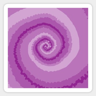 tie dye - soft purple Sticker
